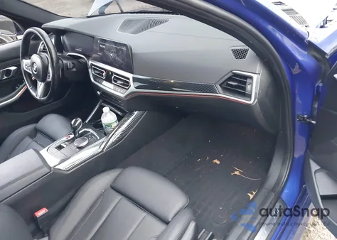 2021 BMW 330I xDrive z USA, uszkodzony, nr VIN 3MW5R7J02M8B73188